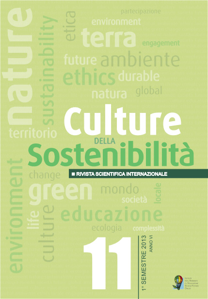 Culture della Sostenibilità 11 – 2013