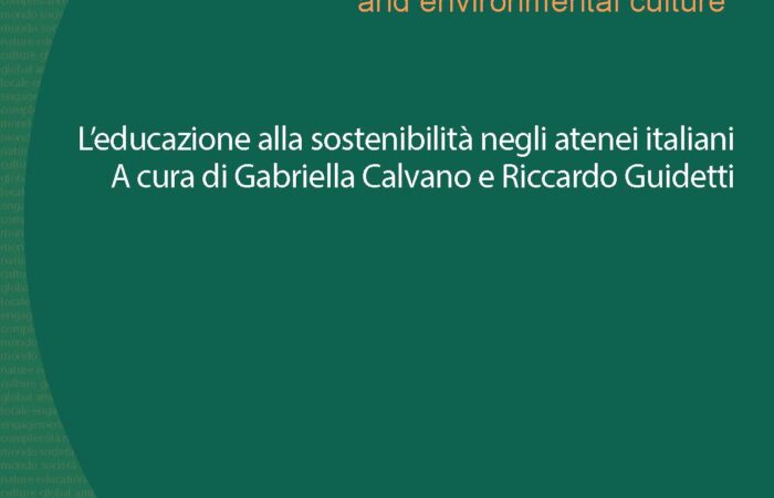 Culture della Sostenibilità, numero speciale supplemento al n. 36